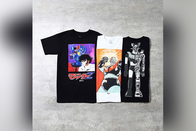 BAIT×『マジンガーZ』のコラボアイテムが発売！お馴染みのロゴやイラストのTシャツも