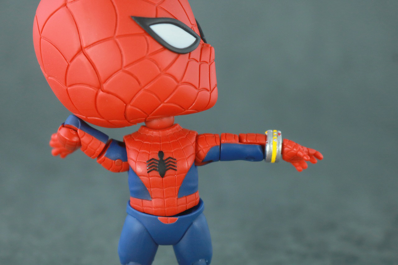 ねんどろいど　スパイダーマン（東映版） レビュー　可動範囲