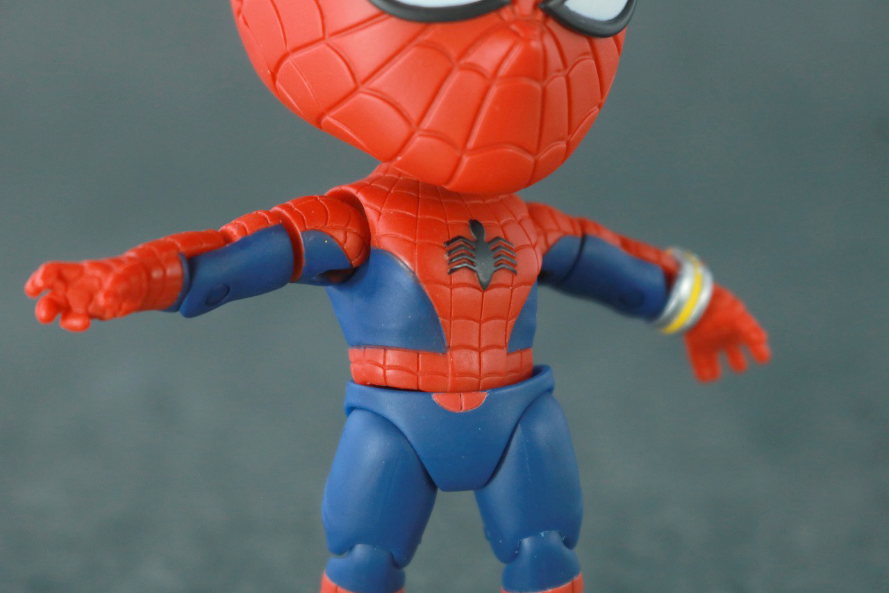 ねんどろいど　スパイダーマン（東映版） レビュー　可動範囲