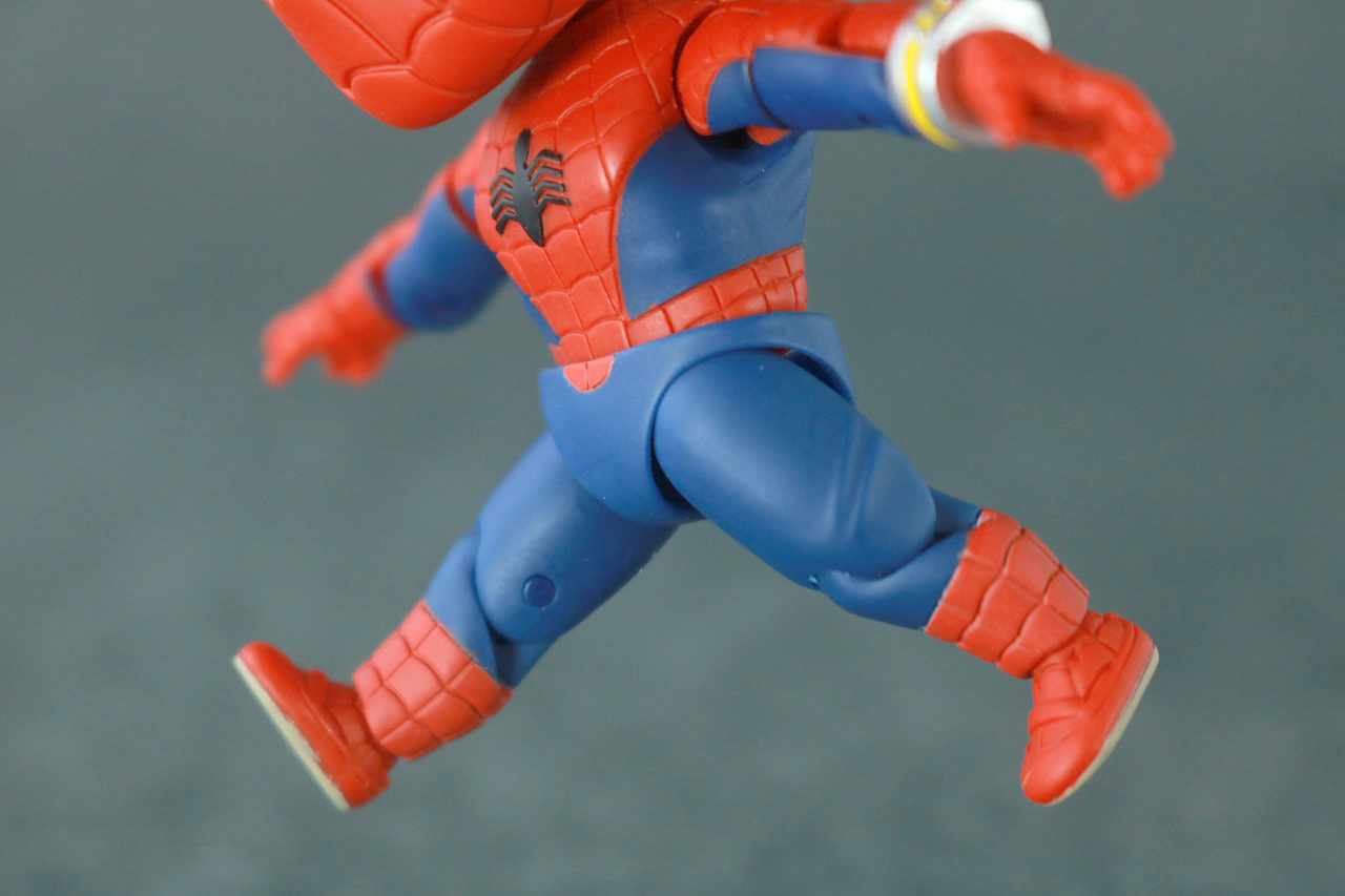 ねんどろいど　スパイダーマン（東映版） レビュー　可動範囲