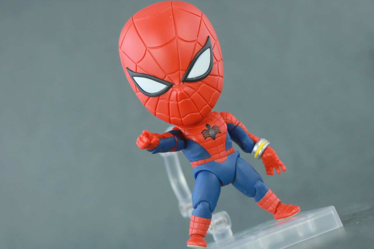 ねんどろいど　スパイダーマン（東映版） レビュー　アクション