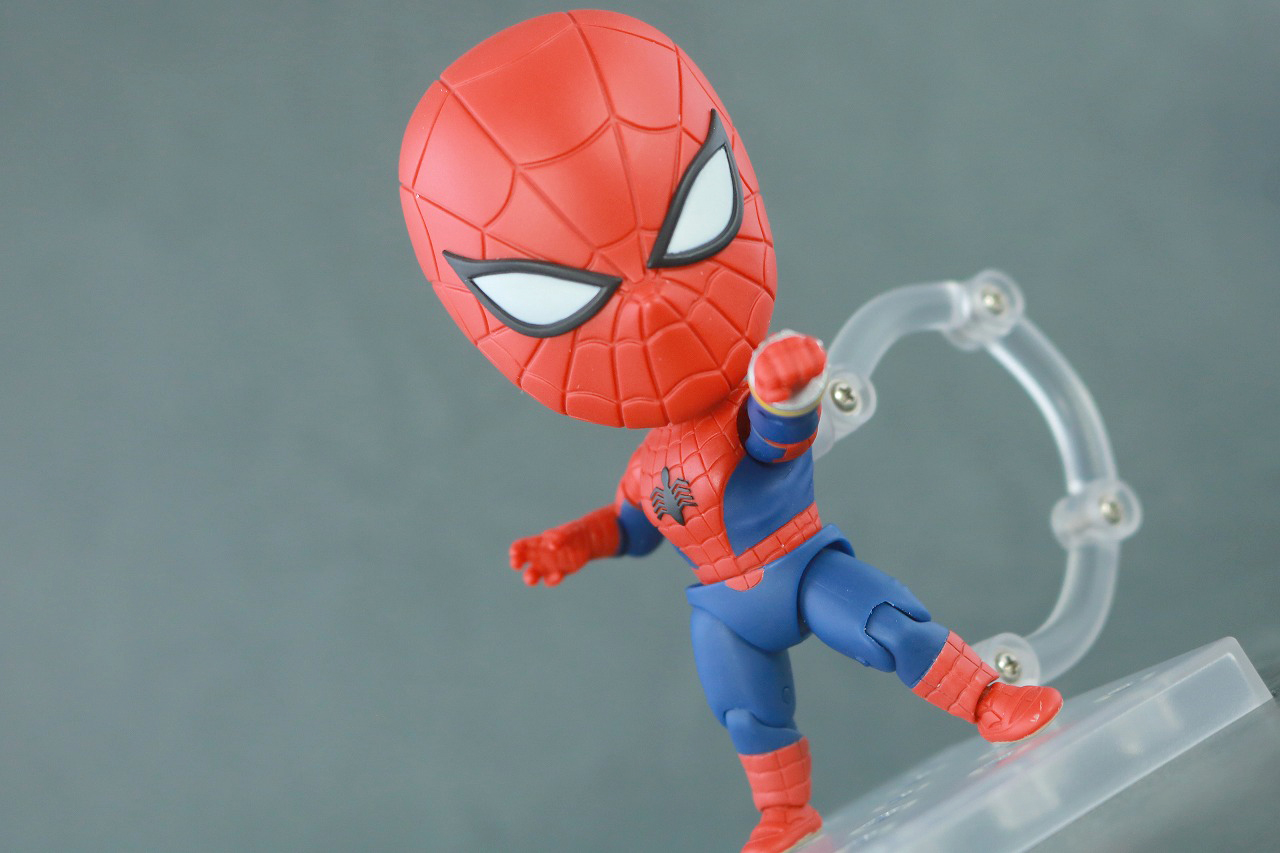 ねんどろいど　スパイダーマン（東映版） レビュー　アクション