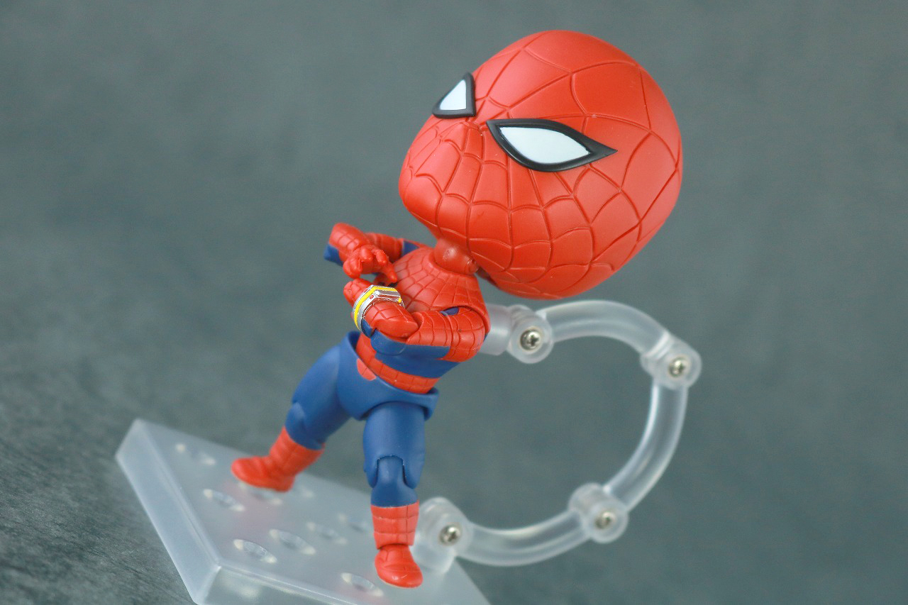 ねんどろいど　スパイダーマン（東映版） レビュー　アクション