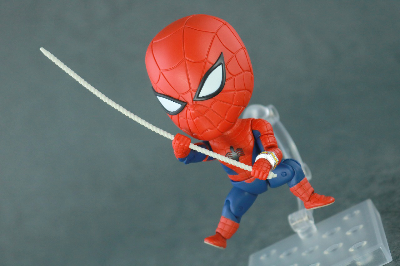 ねんどろいど　スパイダーマン（東映版） レビュー　アクション