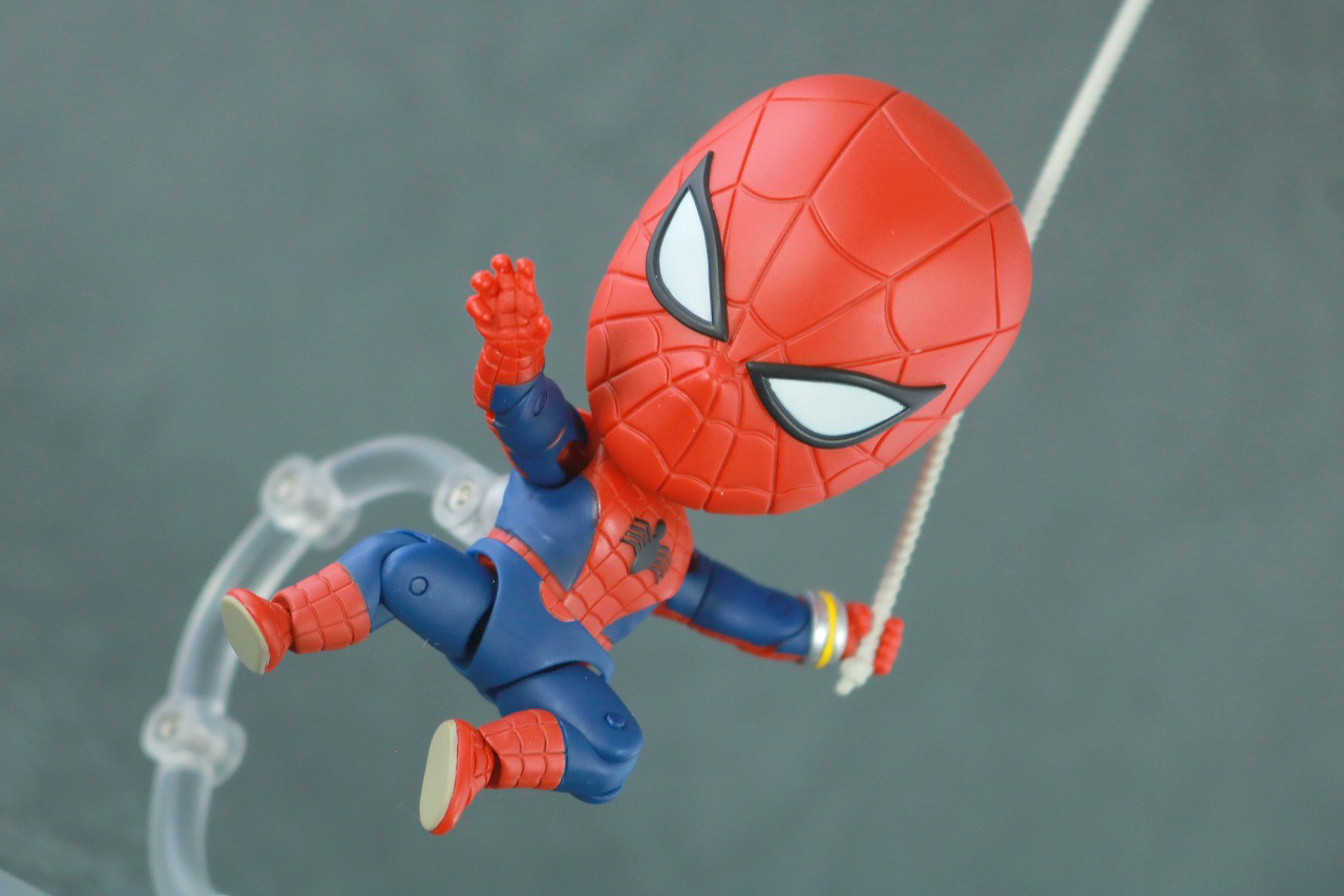 ねんどろいど　スパイダーマン（東映版） レビュー　アクション