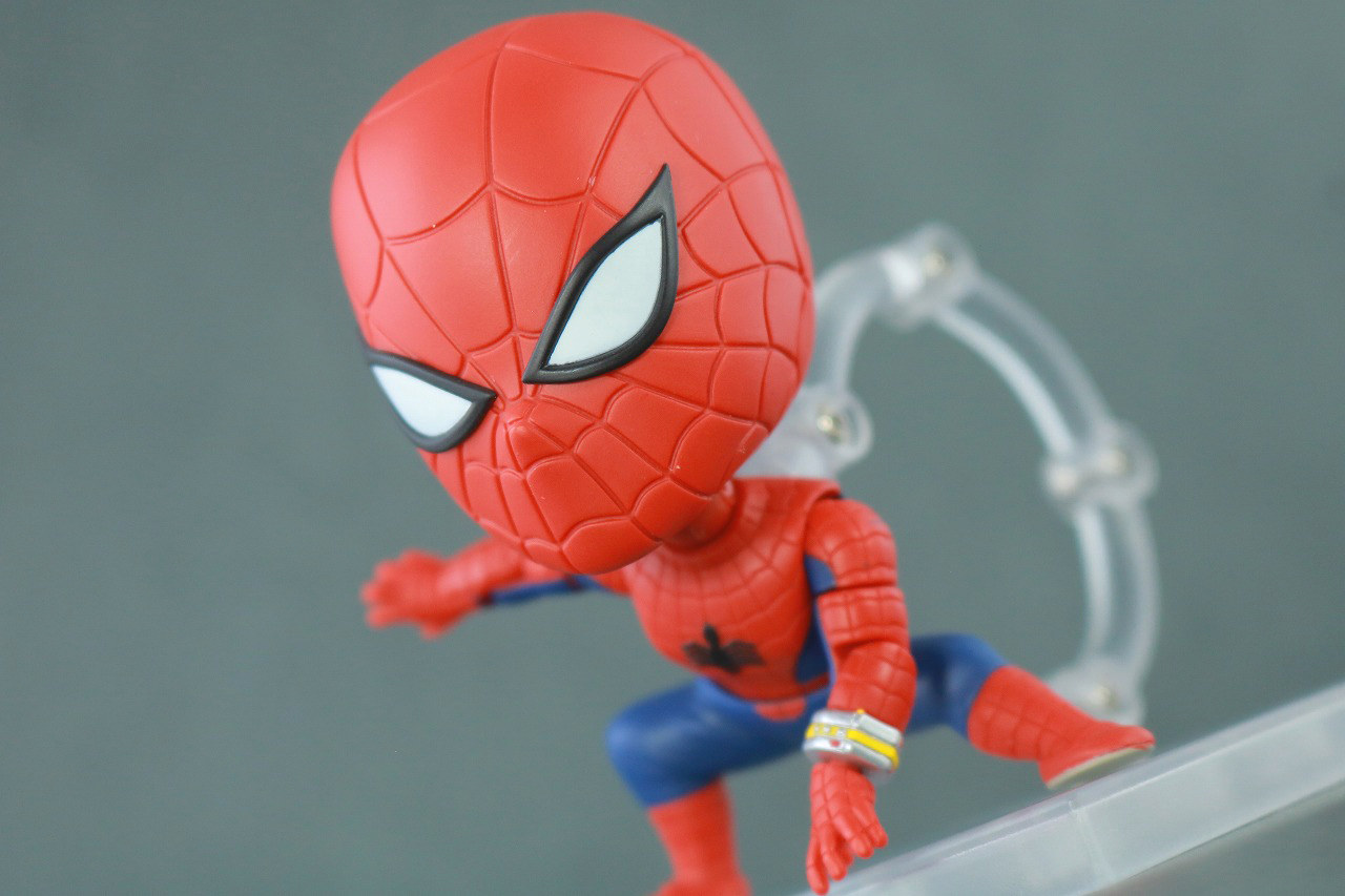 ねんどろいど　スパイダーマン（東映版） レビュー　アクション