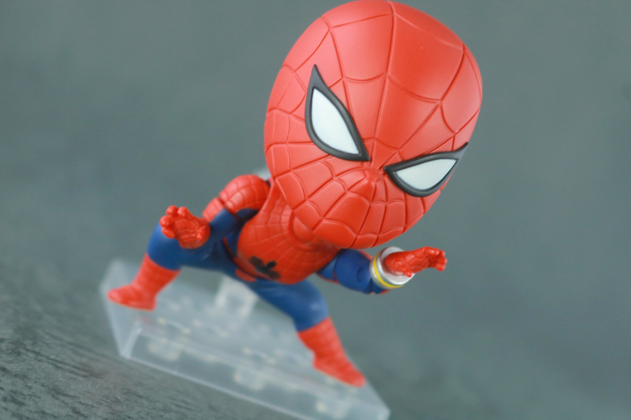 ねんどろいど　スパイダーマン（東映版） レビュー　アクション