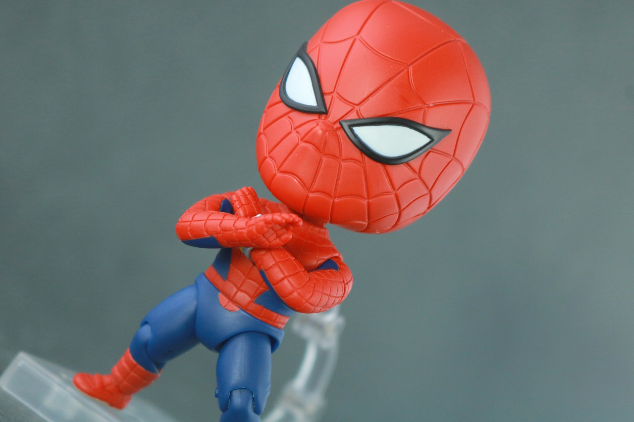 ねんどろいど　スパイダーマン（東映版） レビュー　アクション