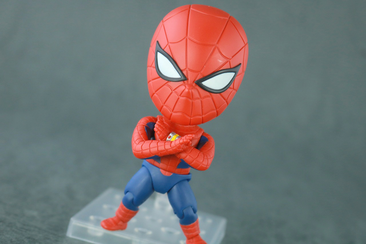 ねんどろいど　スパイダーマン（東映版） レビュー　アクション