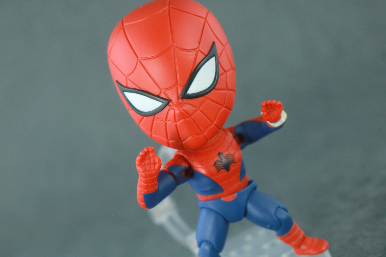 ねんどろいど　スパイダーマン（東映版） レビュー　アクション