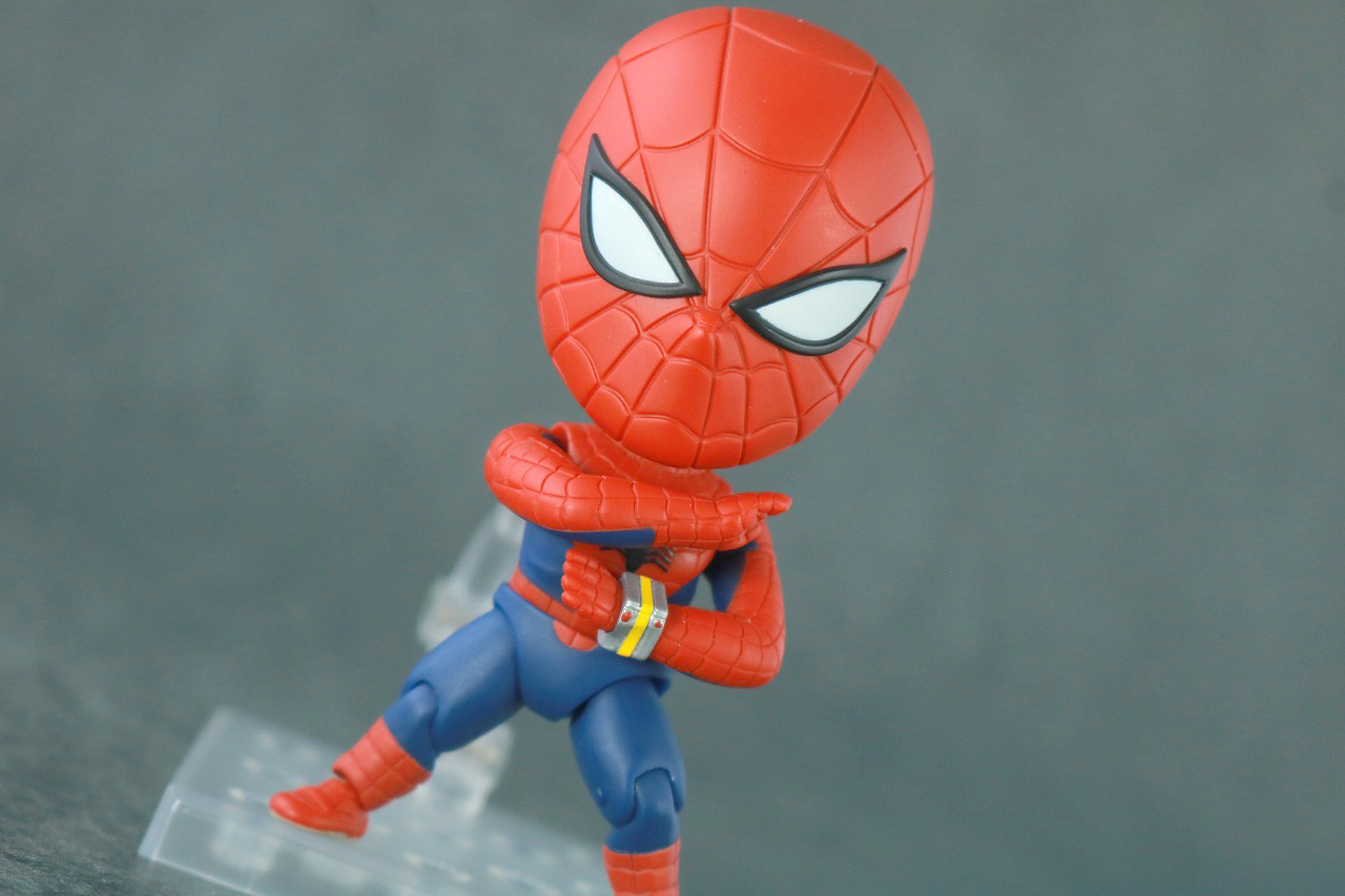 ねんどろいど　スパイダーマン（東映版） レビュー　アクション