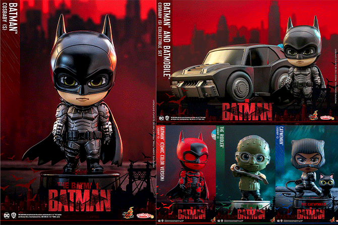 コスベイビー新作！『ザ・バットマン』のバットマン・リドラー・キャットウーマンなどが登場！ ー 22年3月発売