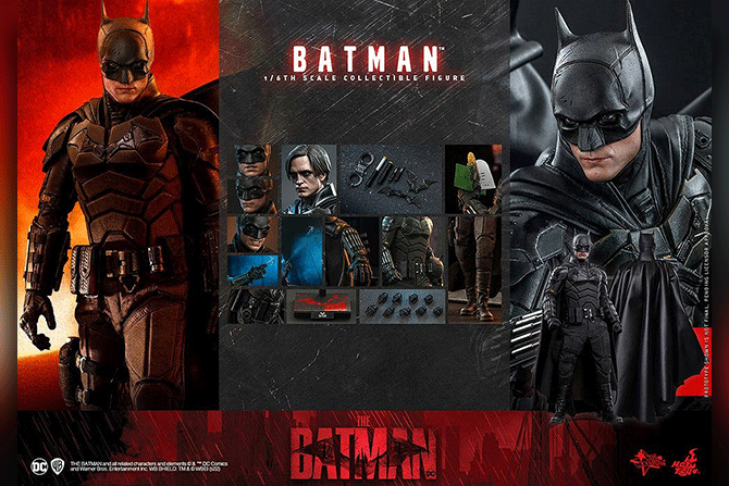 ホットトイズ新作！『ザ・バットマン』バットマンが24年1月に発売！トイサピ限定はバットシグナルセット版も