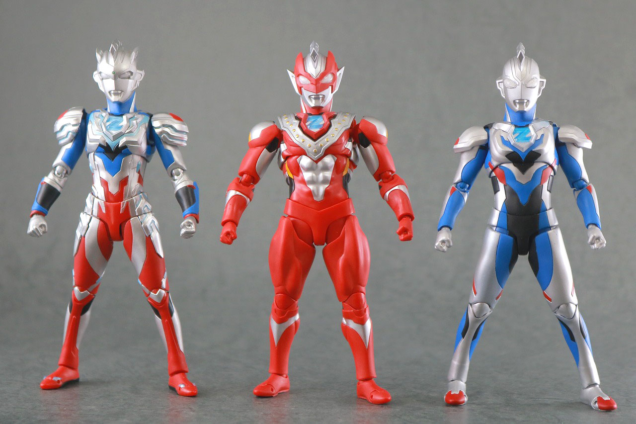 S.H.フィギュアーツ　ウルトラマンゼット　ベータスマッシュ　レビュー　本体 アルファエッジ　オリジナル　比較