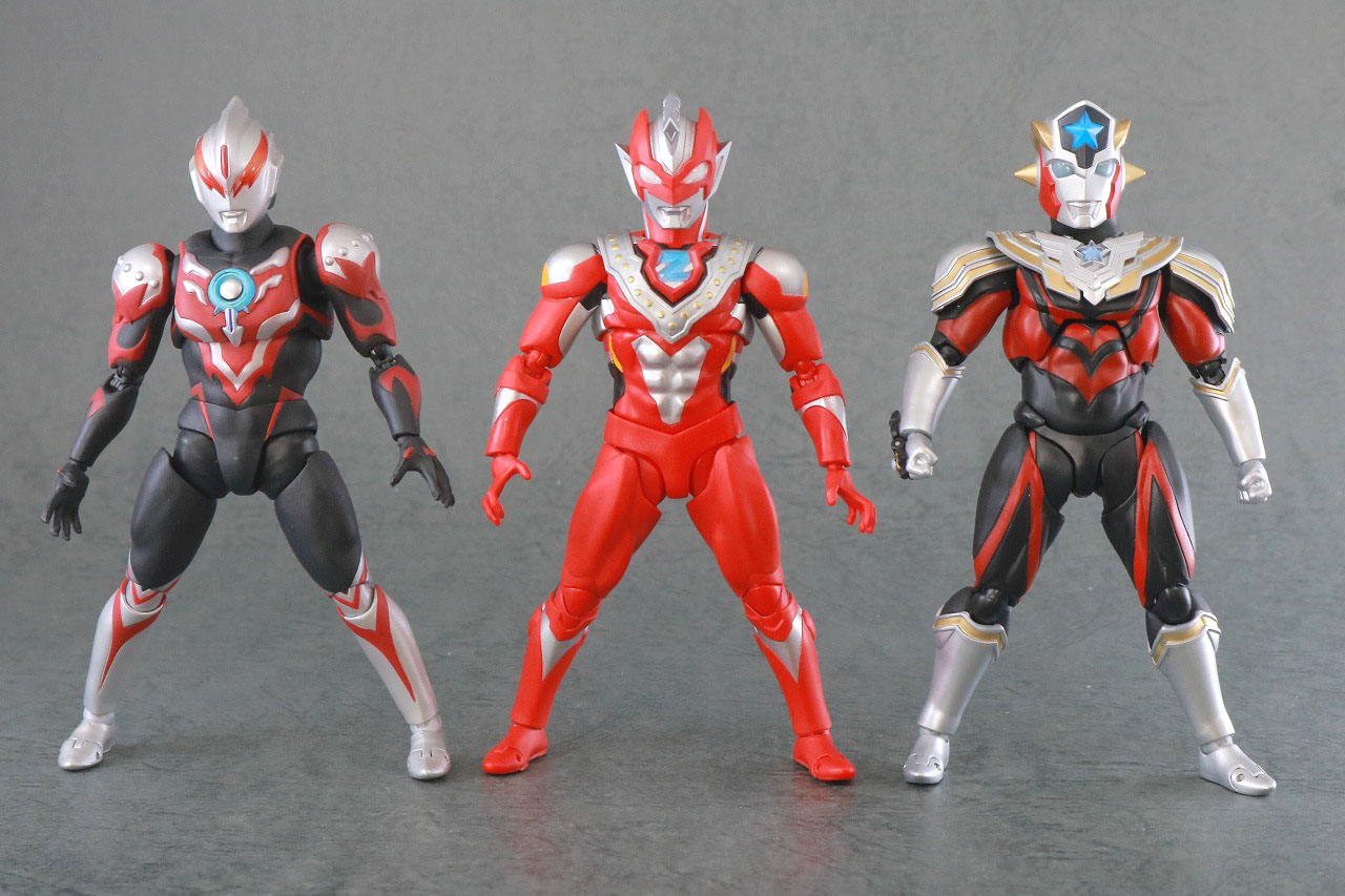 S.H.フィギュアーツ　ウルトラマンゼット　ベータスマッシュ　レビュー　本体　オーブ　サンダーブレスター　タイタス　比較