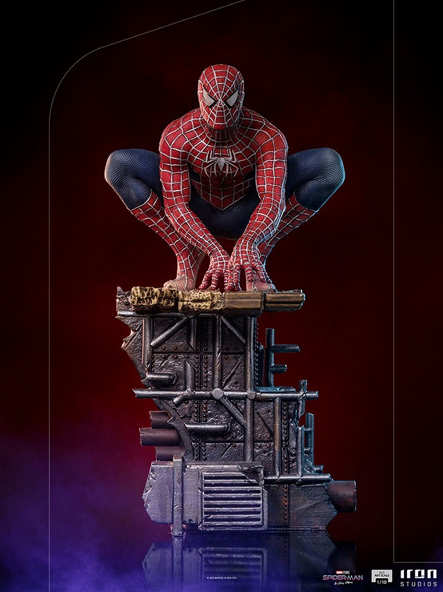 アイアン・スタジオ スタチュー　バトルジオラマ・シリーズ　1/10スケール『スパイダーマン：ノー・ウェイ・ホーム』　ピーター2