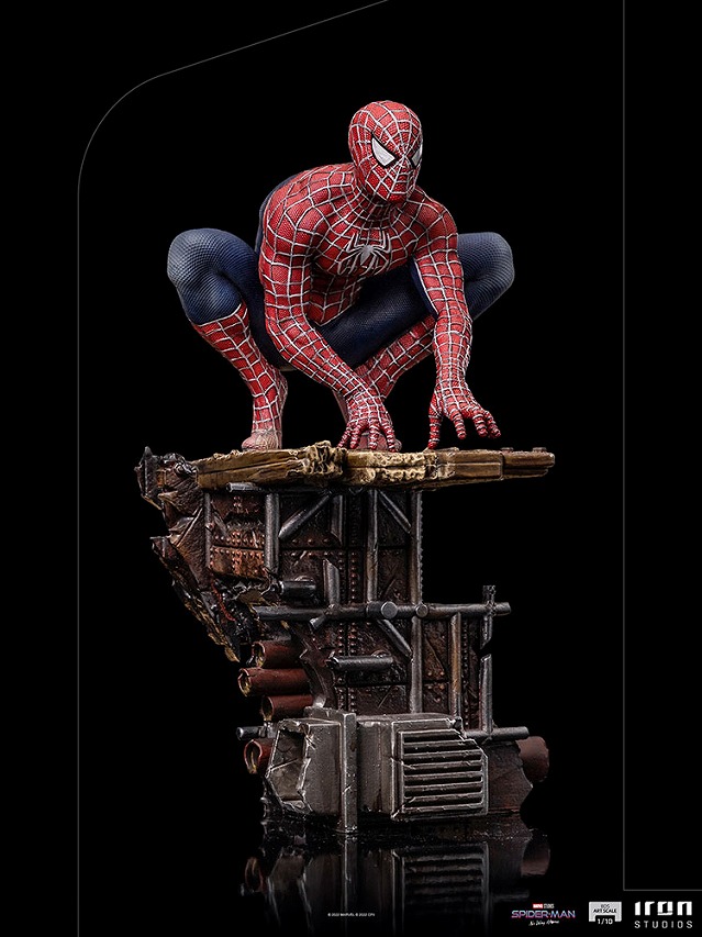 アイアン・スタジオ スタチュー　バトルジオラマ・シリーズ　1/10スケール『スパイダーマン：ノー・ウェイ・ホーム』　ピーター2