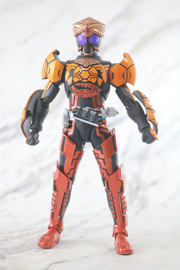 S.H.フィギュアーツ　仮面ライダーオーズ　ブラカワニコンボ　真骨彫製法　レビュー　本体