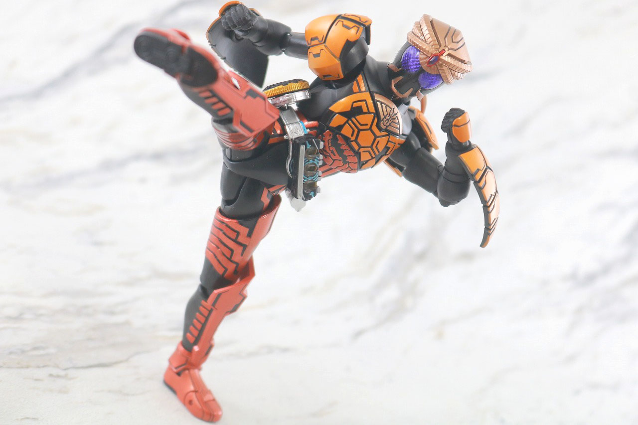 S.H.フィギュアーツ　仮面ライダーオーズ　ブラカワニコンボ　真骨彫製法　レビュー　アクション