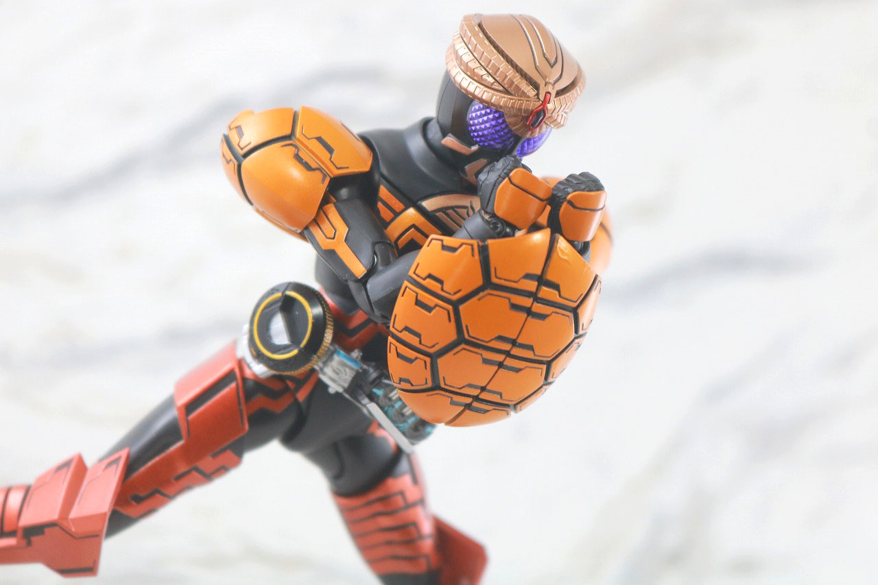 S.H.フィギュアーツ　仮面ライダーオーズ　ブラカワニコンボ　真骨彫製法　レビュー　アクション