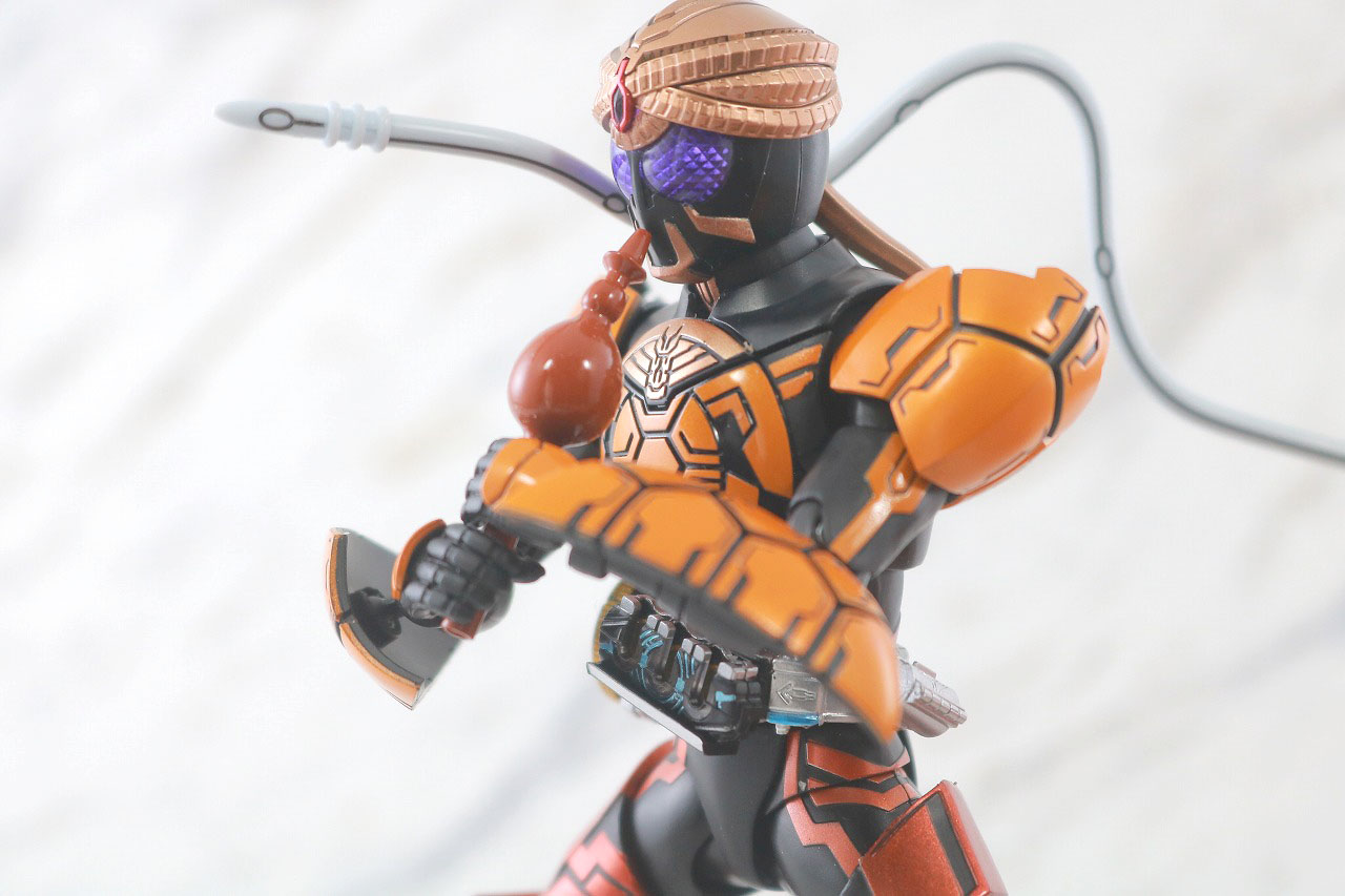 S.H.フィギュアーツ　仮面ライダーオーズ　ブラカワニコンボ　真骨彫製法　レビュー　アクション