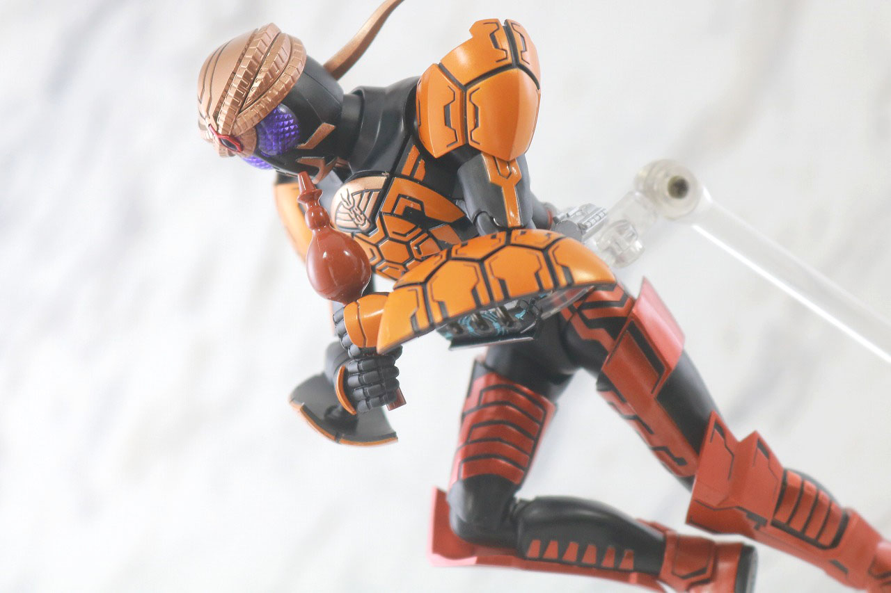 S.H.フィギュアーツ　仮面ライダーオーズ　ブラカワニコンボ　真骨彫製法　レビュー　アクション