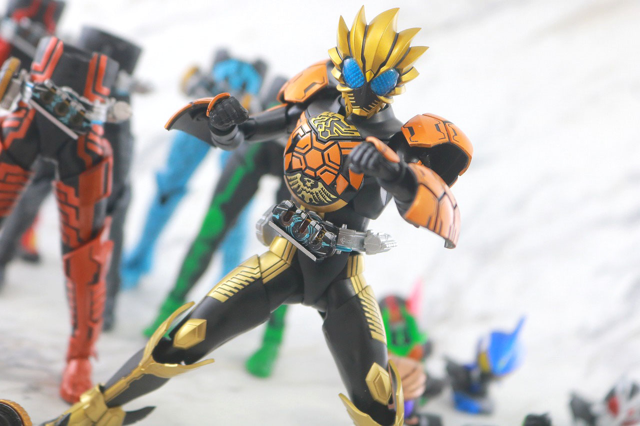 S.H.フィギュアーツ　仮面ライダーオーズ　ブラカワニコンボ　真骨彫製法　レビュー　アクション　コンボチェンジ