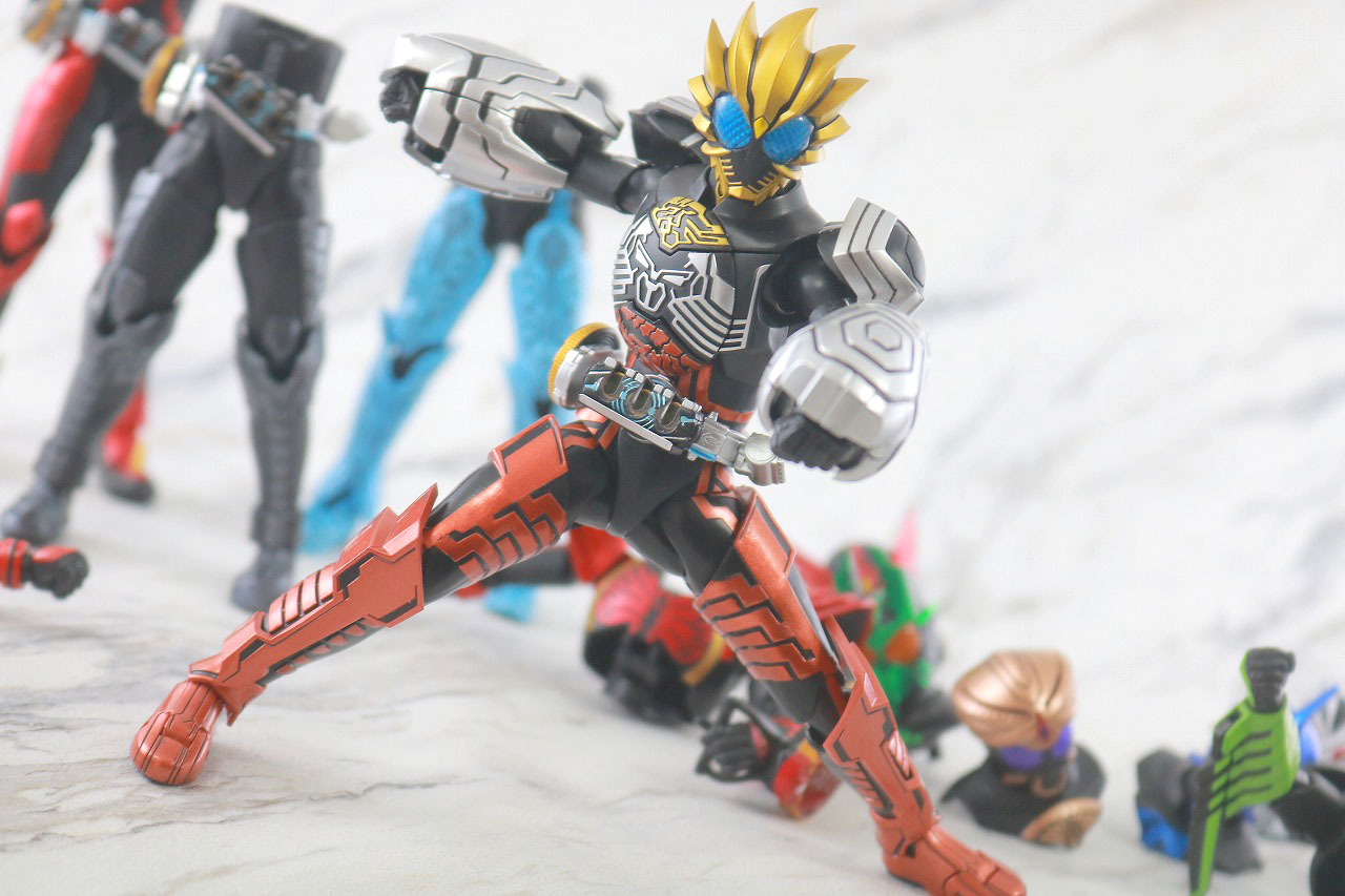 S.H.フィギュアーツ　仮面ライダーオーズ　ブラカワニコンボ　真骨彫製法　レビュー　アクション　コンボチェンジ