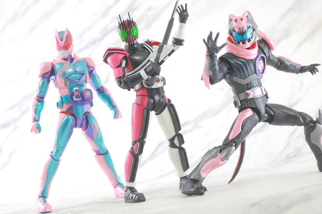 S.H.フィギュアーツ　仮面ライダーディケイド　真骨彫製法　50th Anniversary Ver.　レビュー　アクション