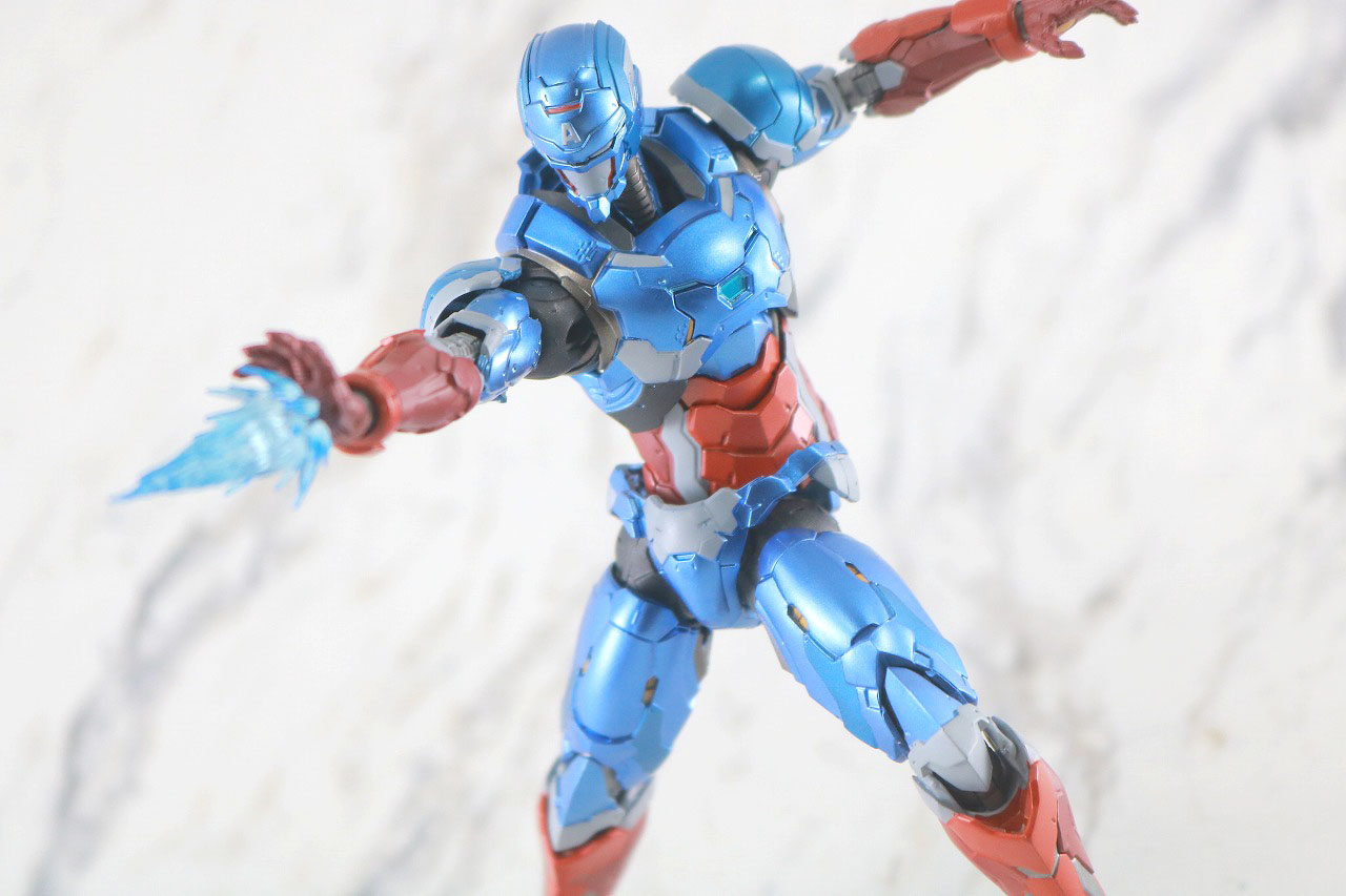 S.H.フィギュアーツ　キャプテン・アメリカ（テック・オン・アベンジャーズ）　レビュー　アクション