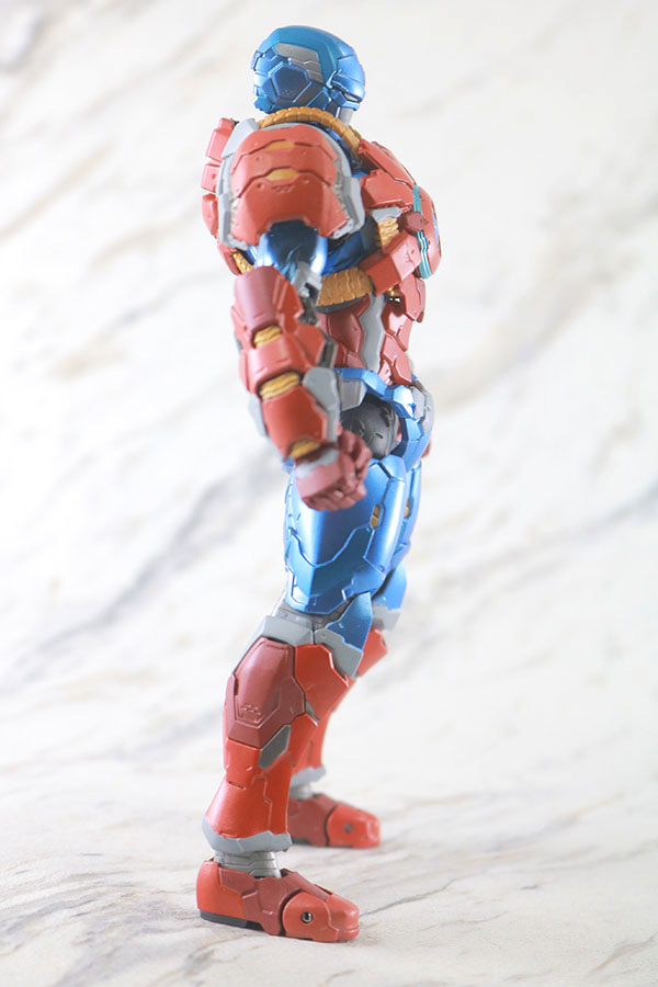 S.H.フィギュアーツ　キャプテン・アメリカ（テック・オン・アベンジャーズ）　レビュー　DH-10　全身