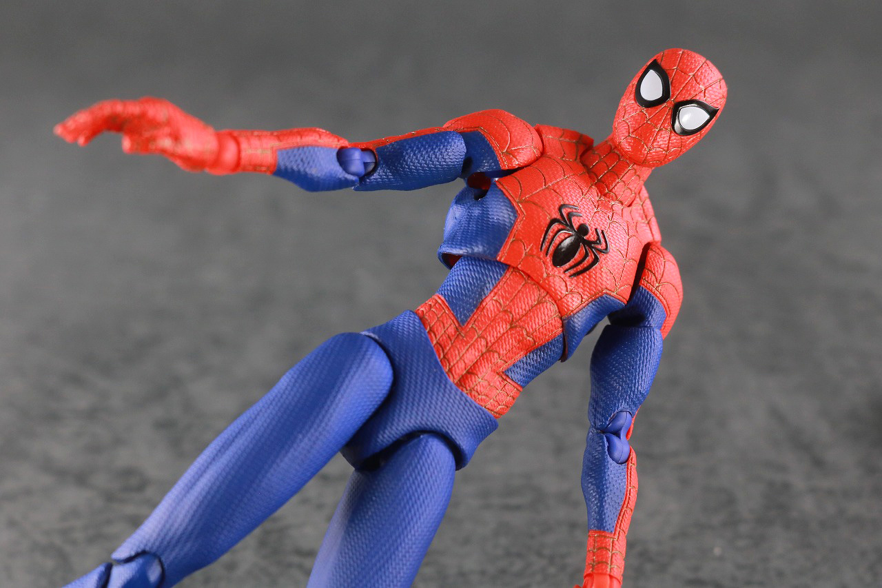 千値練 SVアクション　スパイダーマン　ピーター・B・パーカー　レビュー　ピーター・パーカー　組み換え