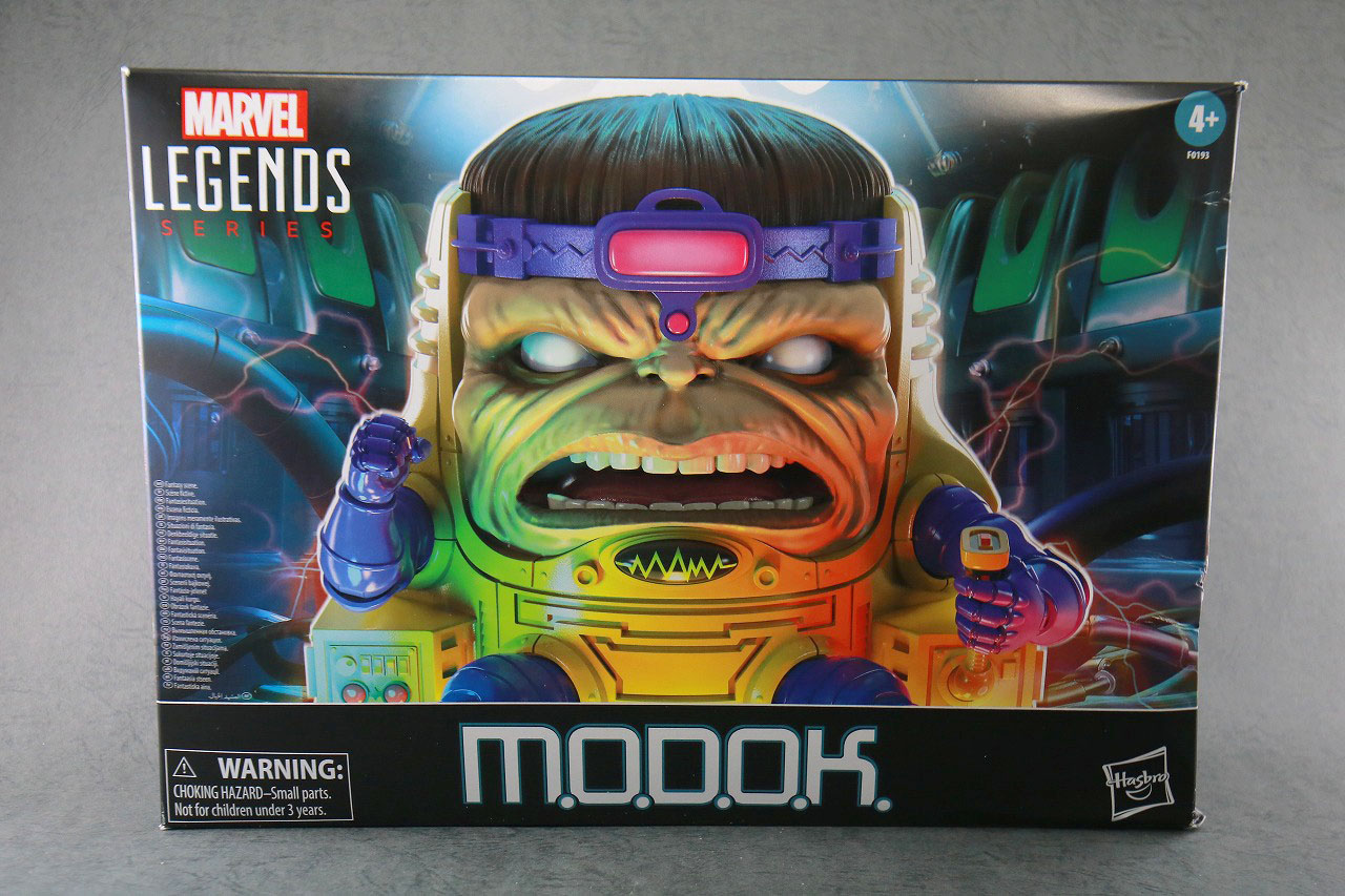 マーベルレジェンド　MODOK　モードック　レビュー　パッケージ