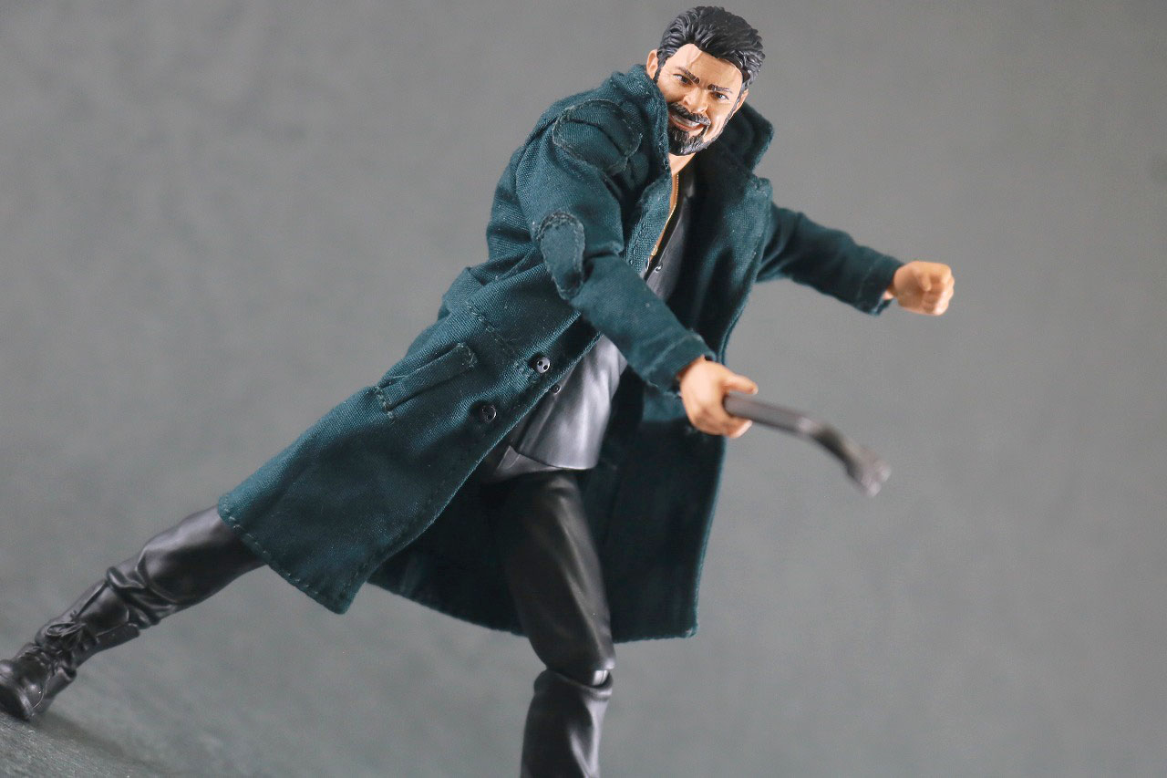 MAFEX ウィリアム・ビリー・ブッチャー　ザ・ボーイズ　レビュー　アクション