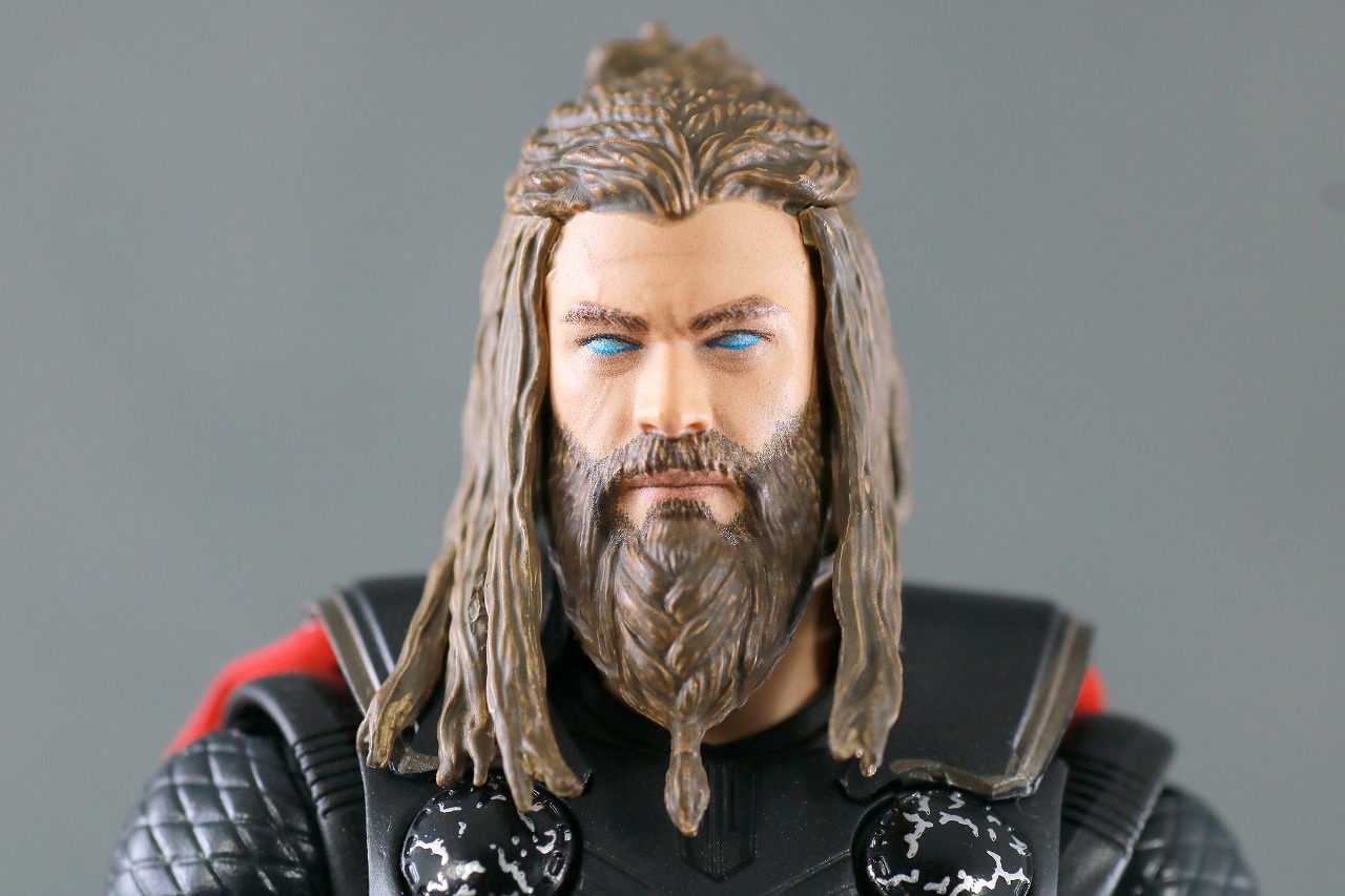 MAFEX　マフェックス　ソー　アベンジャーズ　エンドゲーム　レビュー　付属品　発光頭部