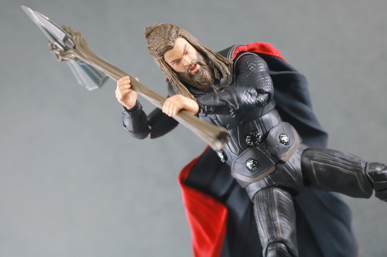 MAFEX　マフェックス　ソー　アベンジャーズ　エンドゲーム　レビュー　アクション