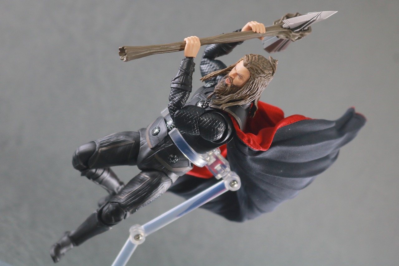 MAFEX　マフェックス　ソー　アベンジャーズ　エンドゲーム　レビュー　アクション