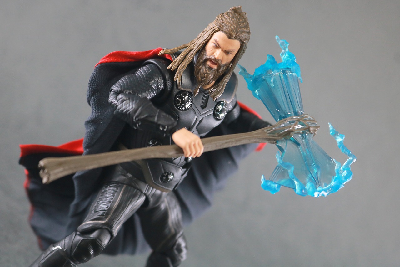 MAFEX　マフェックス　ソー　アベンジャーズ　エンドゲーム　レビュー　アクション