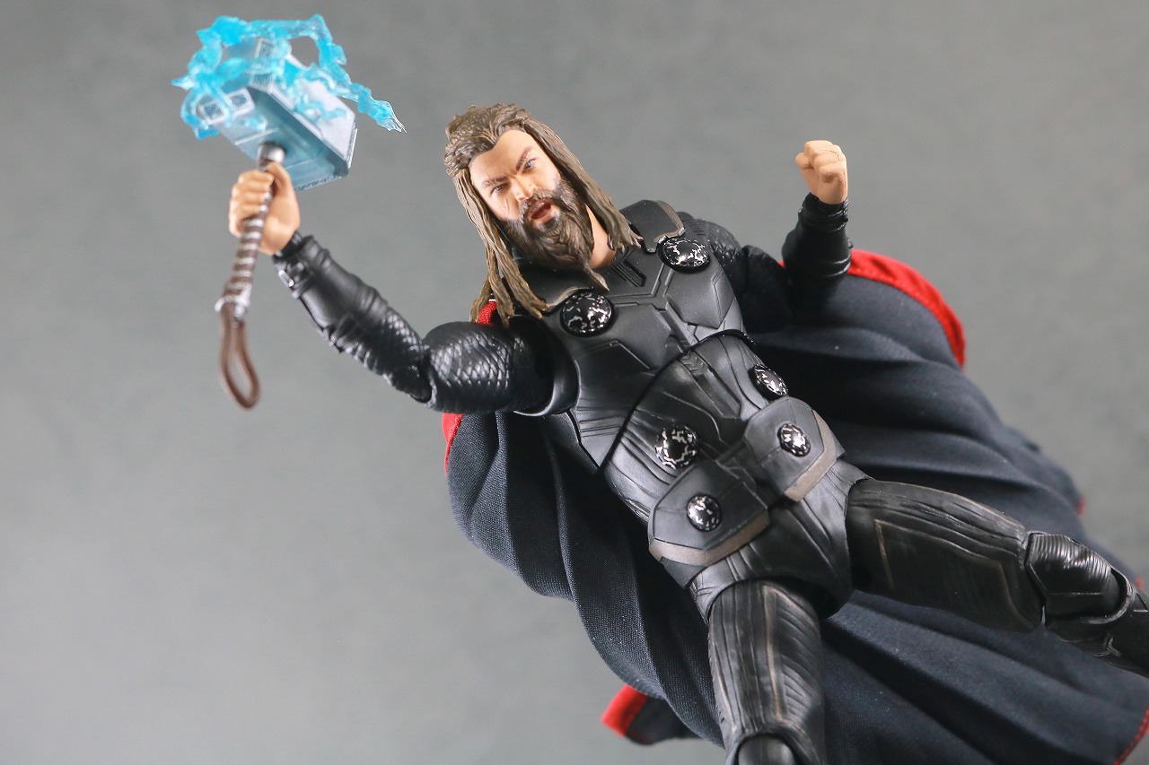 MAFEX　マフェックス　ソー　アベンジャーズ　エンドゲーム　レビュー　アクション