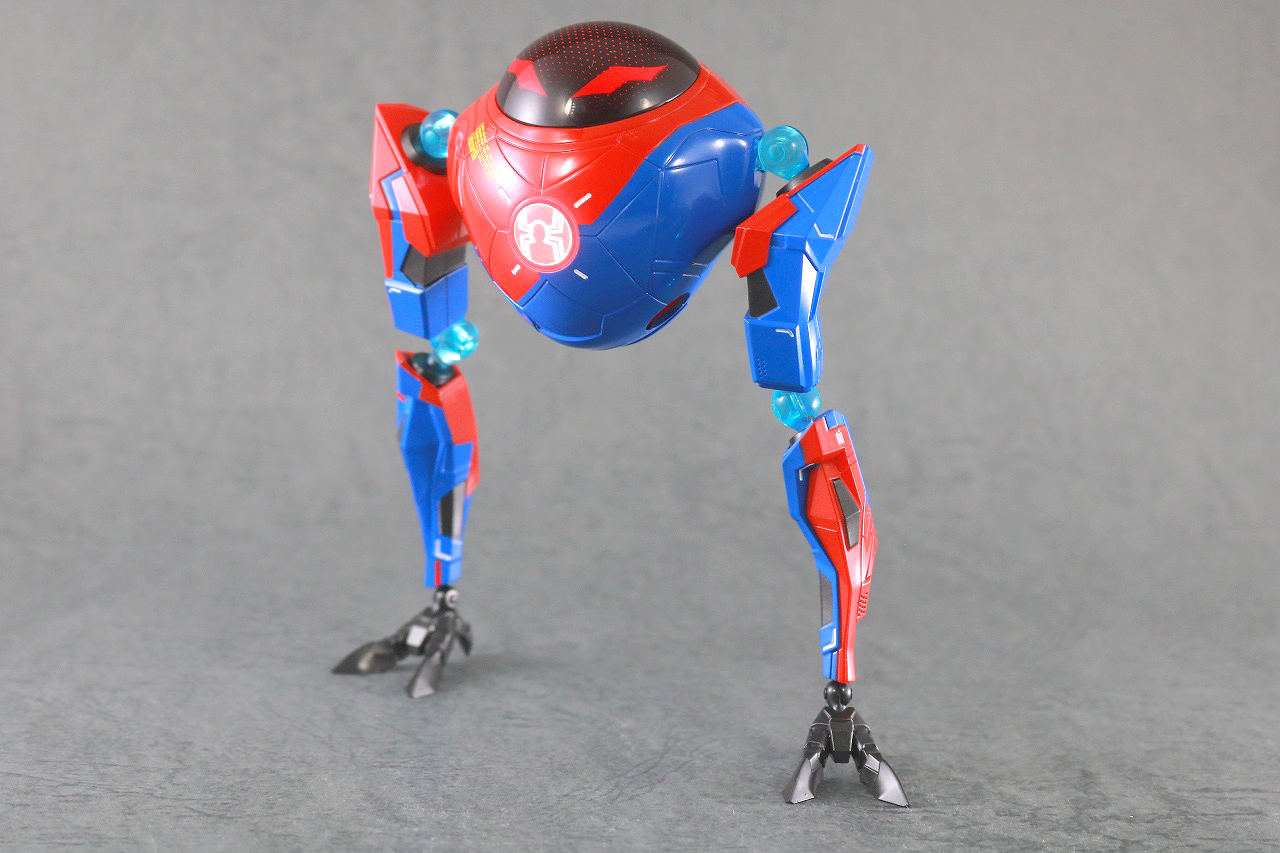 千値練　SVアクション　SP//dr　スパイダーマン　スパイダーバース　レビュー　変形ギミック