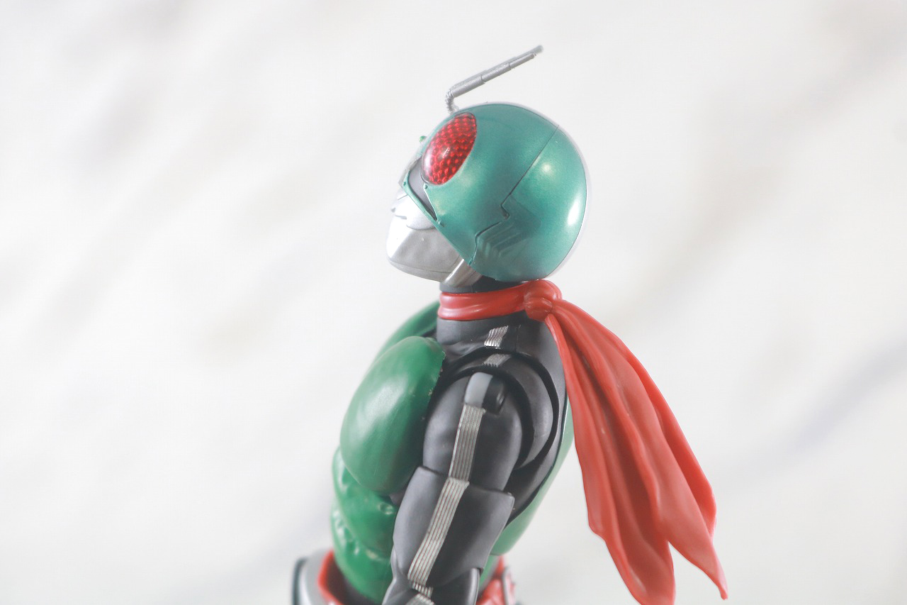 S.H.フィギュアーツ　仮面ライダー新2号　真骨彫製法　50th Anniversary Ver.　レビュー　可動範囲