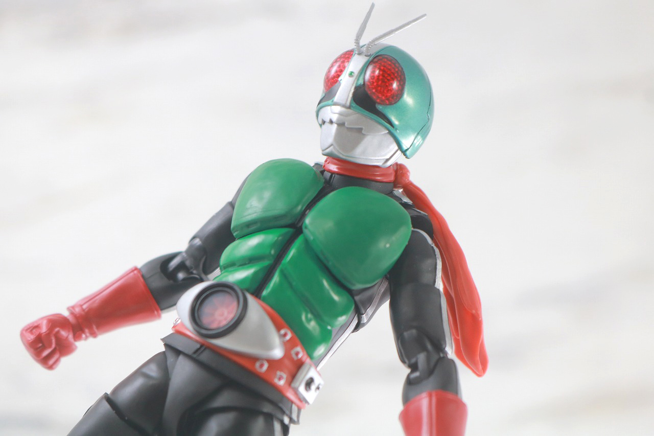 S.H.フィギュアーツ　仮面ライダー新2号　真骨彫製法　50th Anniversary Ver.　レビュー　アクション