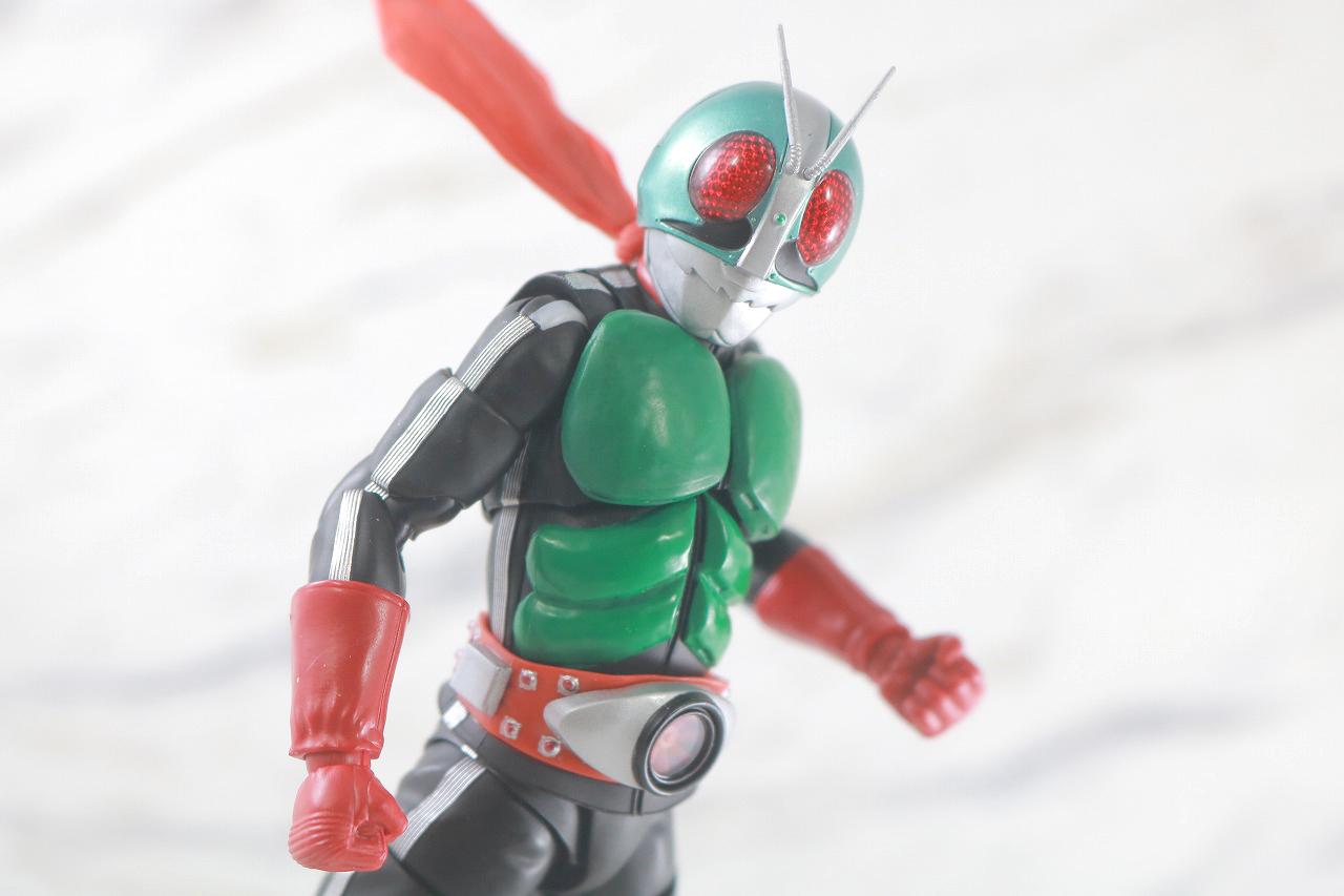 S.H.フィギュアーツ　仮面ライダー新2号　真骨彫製法　50th Anniversary Ver.　レビュー　アクション