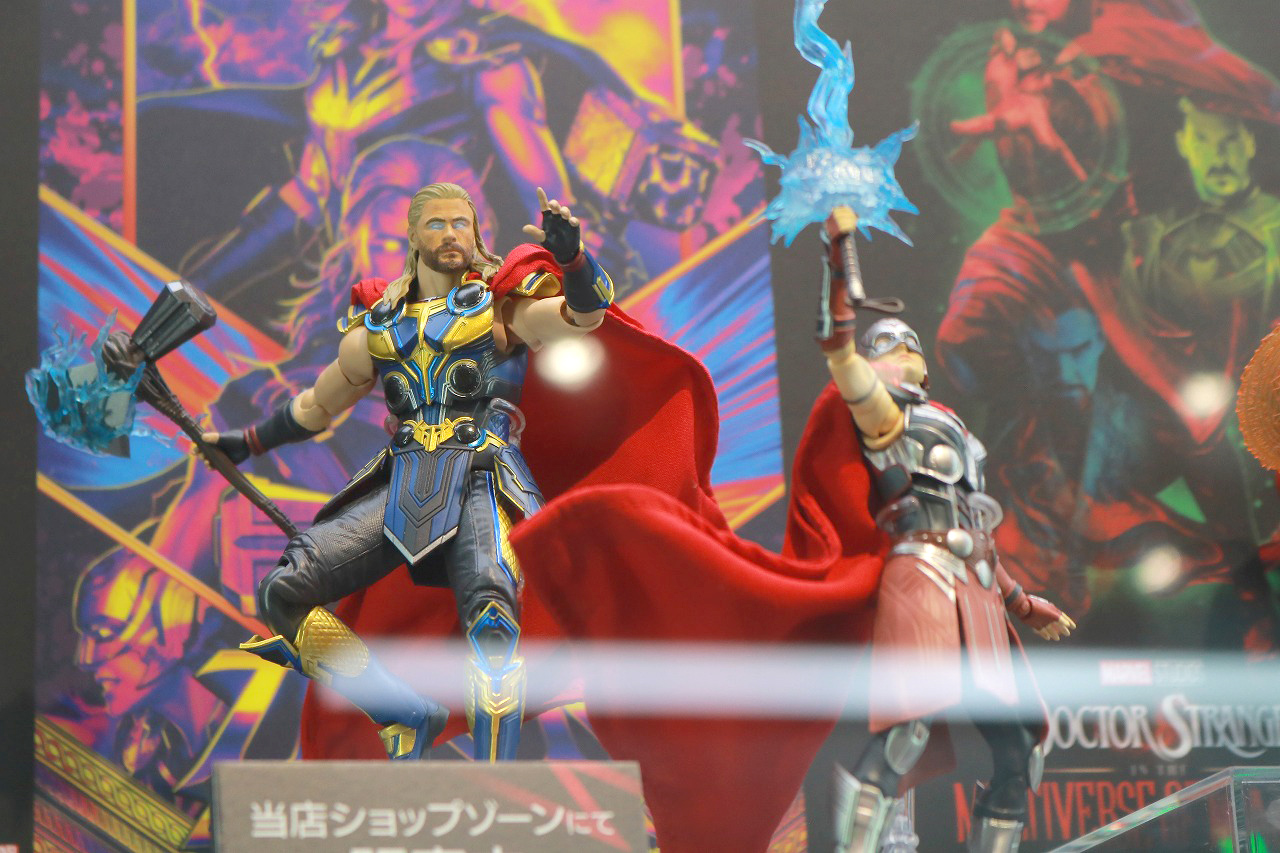 TAMASHII NASITONS STORE TOKYO S.H.Figuarts Party　レポート　フィギュアーツ　マーベル　DCコミックス