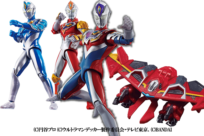 ウルトラアクションフィギュア ウルトラマンデッカー＆DXガッツホークが22年7月に発売！