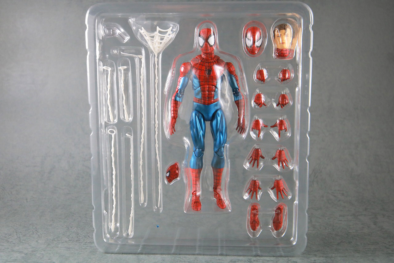 MAFEX　スパイダーマン Comic Ver.　再販版　レビュー　パッケージ