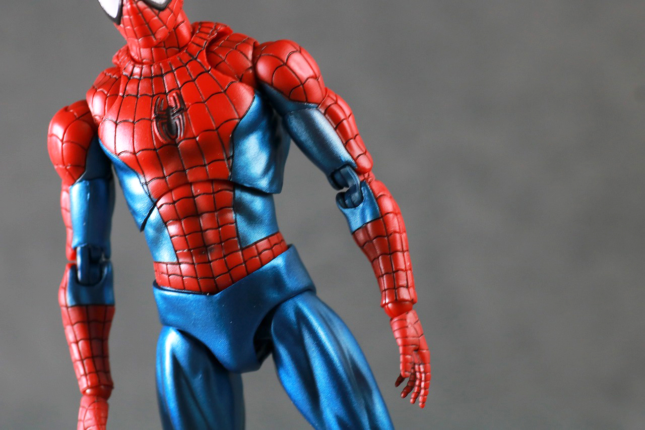 MAFEX　スパイダーマン Comic Ver.　再販版　レビュー　本体