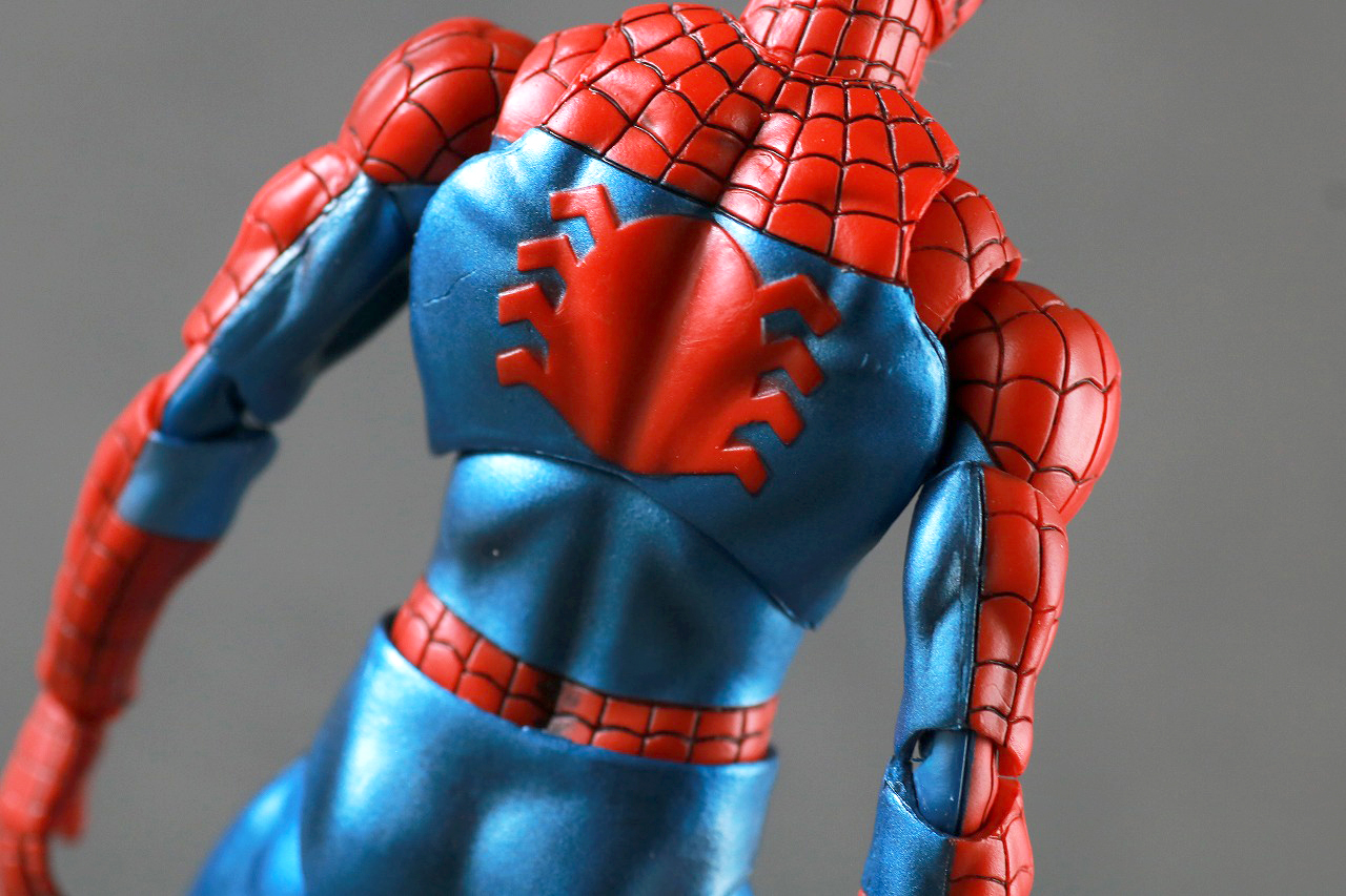 MAFEX　スパイダーマン Comic Ver.　再販版　レビュー　本体