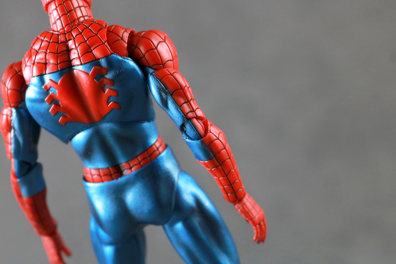 MAFEX　スパイダーマン Comic Ver.　再販版　レビュー　本体