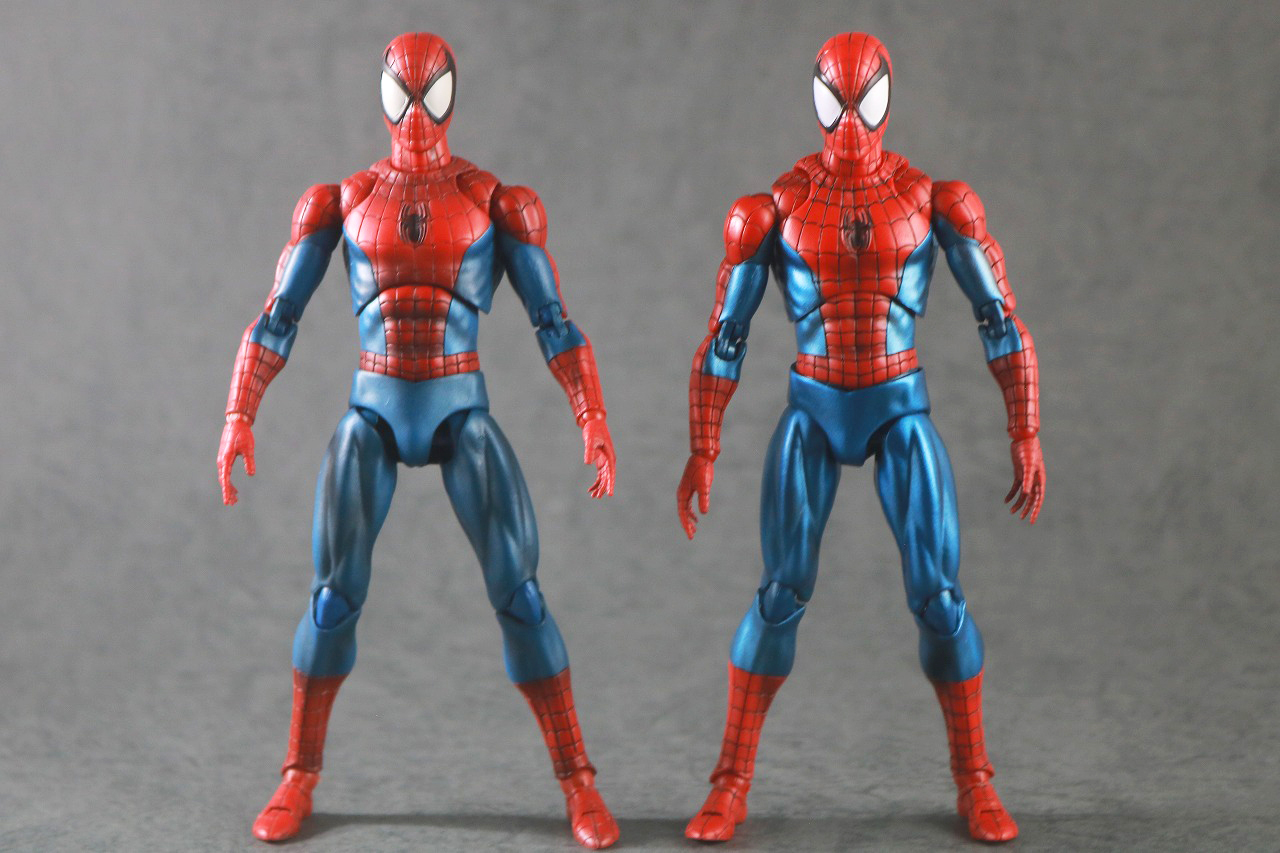 MAFEX　スパイダーマン Comic Ver.　再販版　レビュー　本体